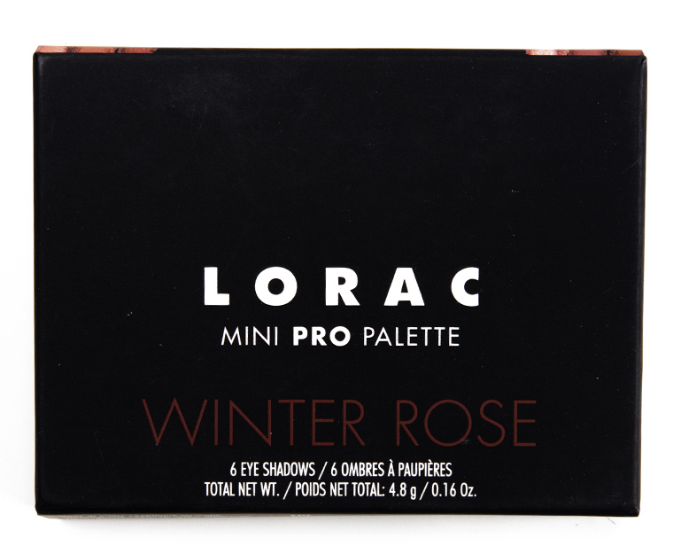 LORAC Winter Rose Mini PRO Eyeshadow Palette