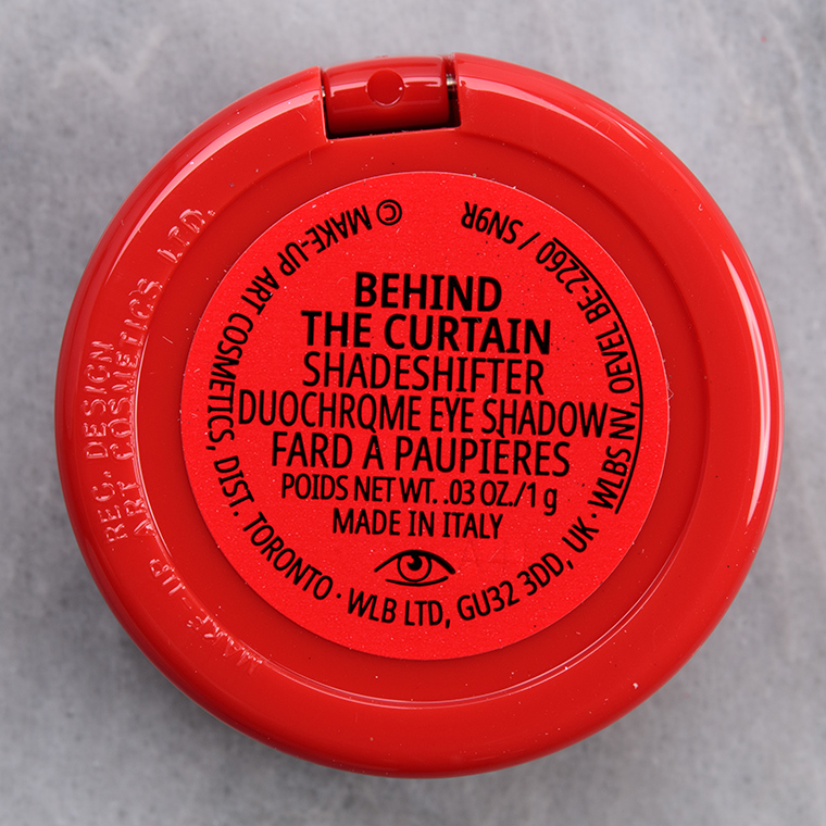MAC Behind the Curtain Shadeshifter Duochrome Eyeshadow