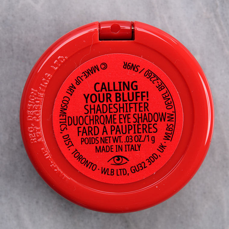 MAC Calling Your Bluff Shadeshifter Duochrome Eyeshadow