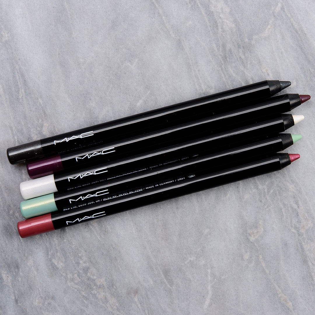 MAC Hypnotizing Holiday Collection Swatches