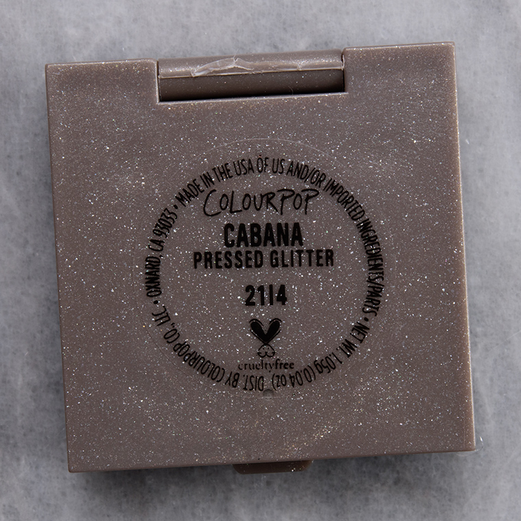 ColourPop Cabana Pressed Glitter