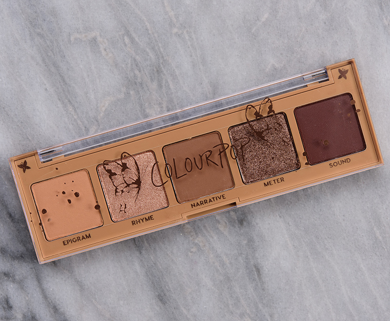 ColourPop Couplet 5-Pan Pressed Powder Palette