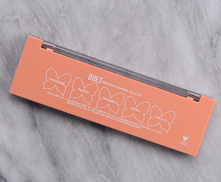 ColourPop Duet 5-Pan Pressed Powder Palette