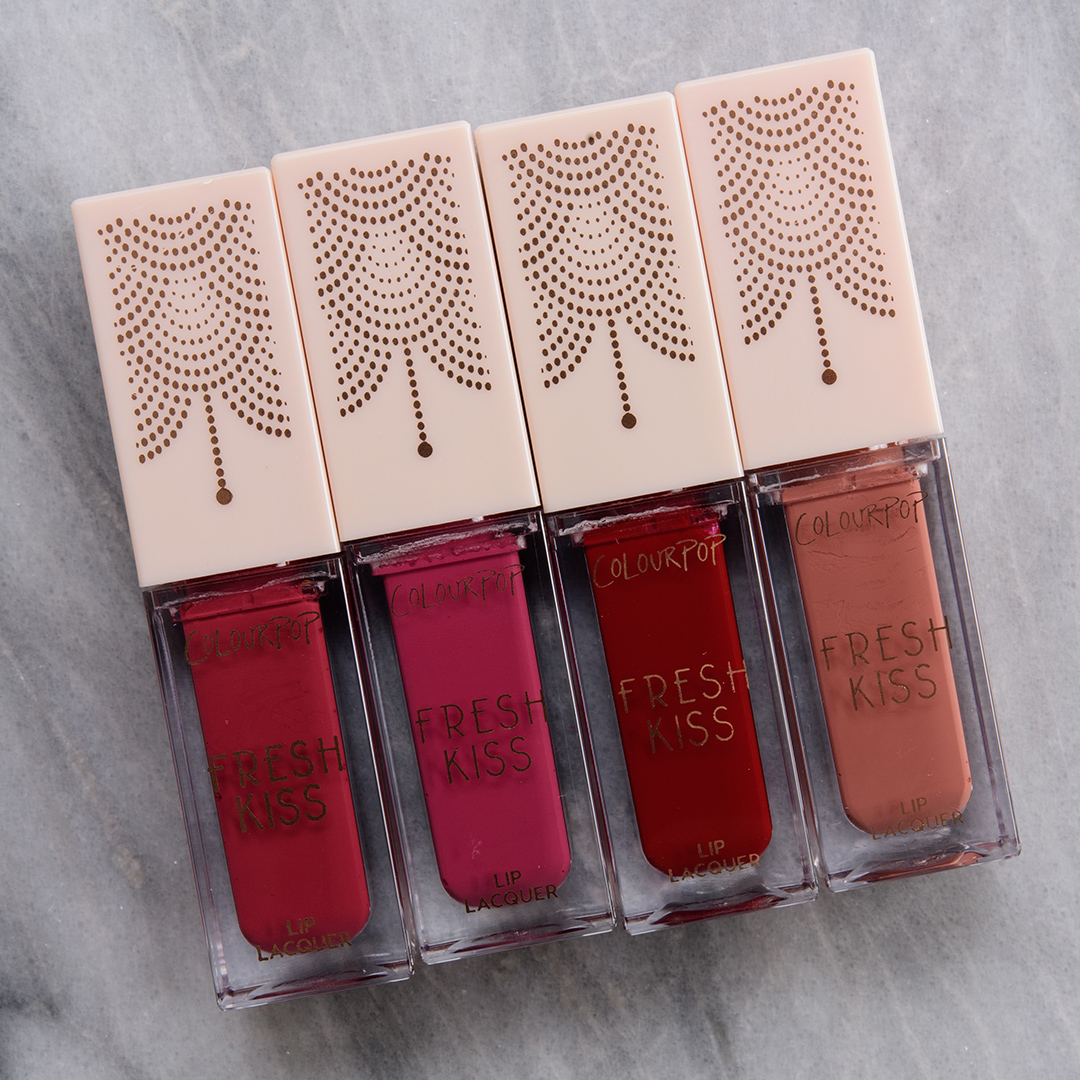 ColourPop Roaring Hearts Collection Swatches