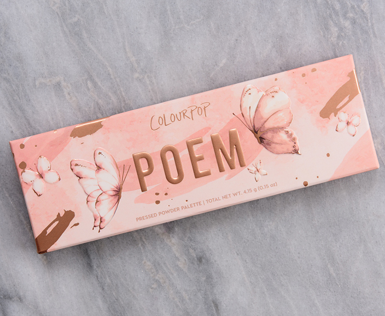 ColourPop Poem 5-Pan Pressed Powder Palette