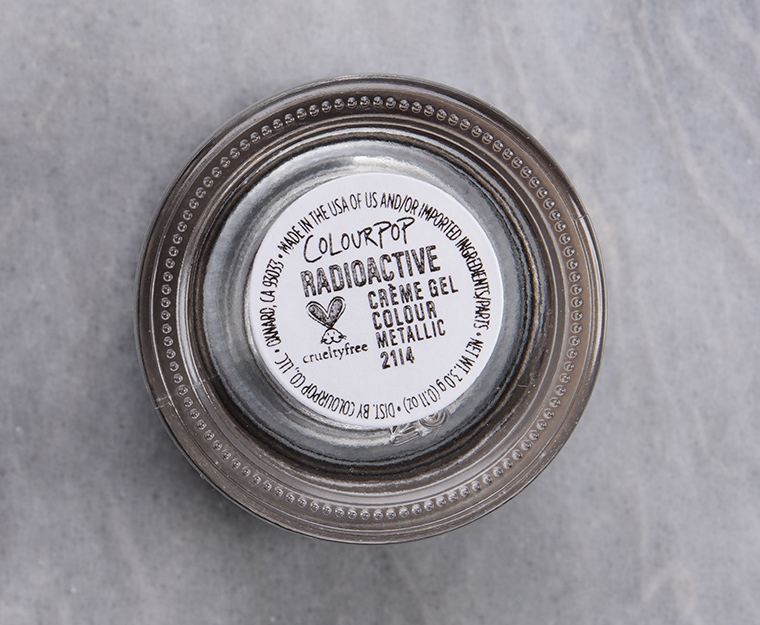 ColourPop Radioactive Crème Gel Colour