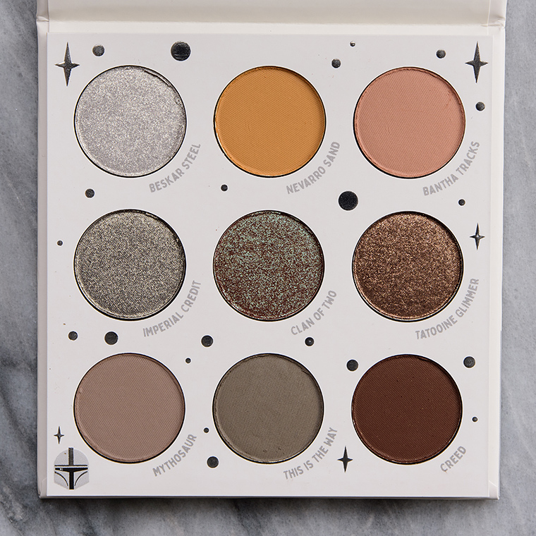 ColourPop The Mandalorian 9-Pan Pressed Powder Palette