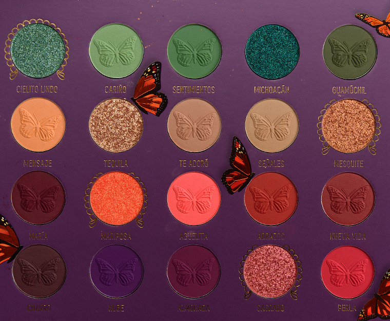 Melt Cosmetics Amor y Mariposas 20-Pan Pressed Pigment Palette