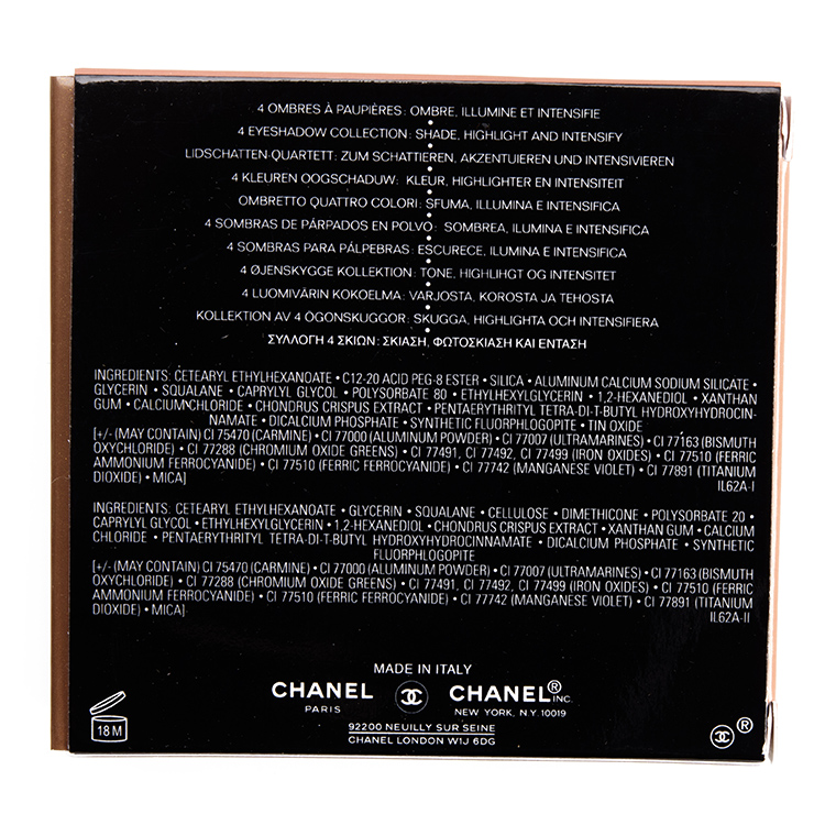 Chanel Mediterraneen (747) Les 4 Ombres Multi-Effect Quadra Eyeshadow