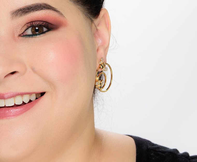 Coloured Raine Copper Rose Botanical Cream Blush