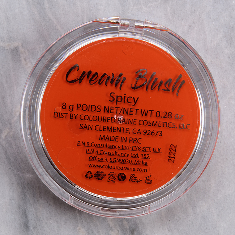 Coloured Raine Spicy Cream Blush