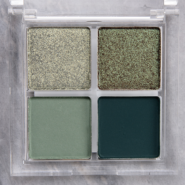 ColourPop An Emerald Away Pressed Powder Shadow Quad
