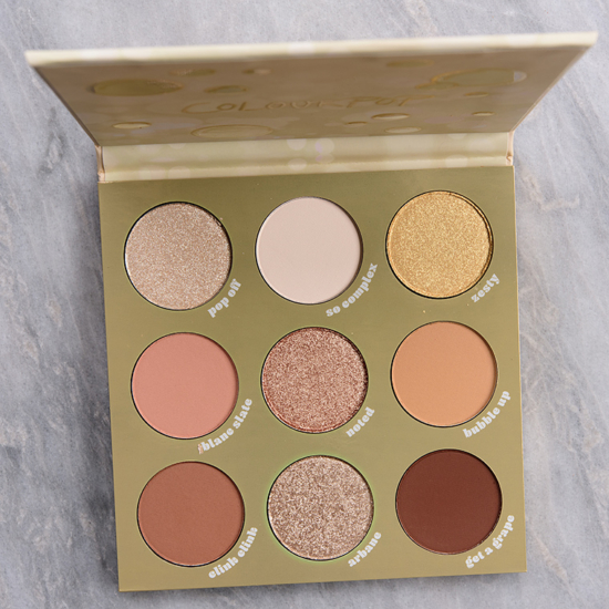 ColourPop 9-Pan Pressed Powder Palette Feelin' Bubbly