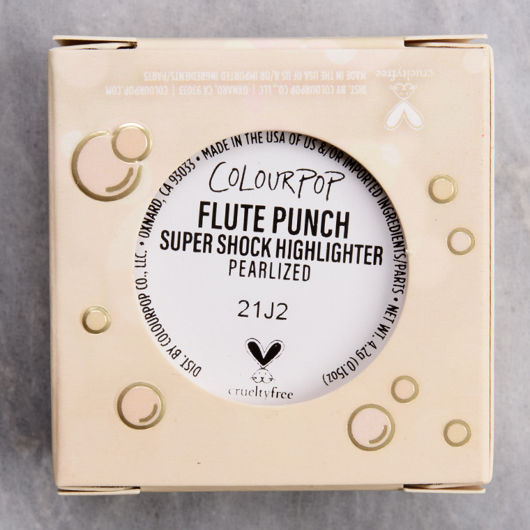 ColourPop Flute Punch Super Shock Cheek (Highlighter)