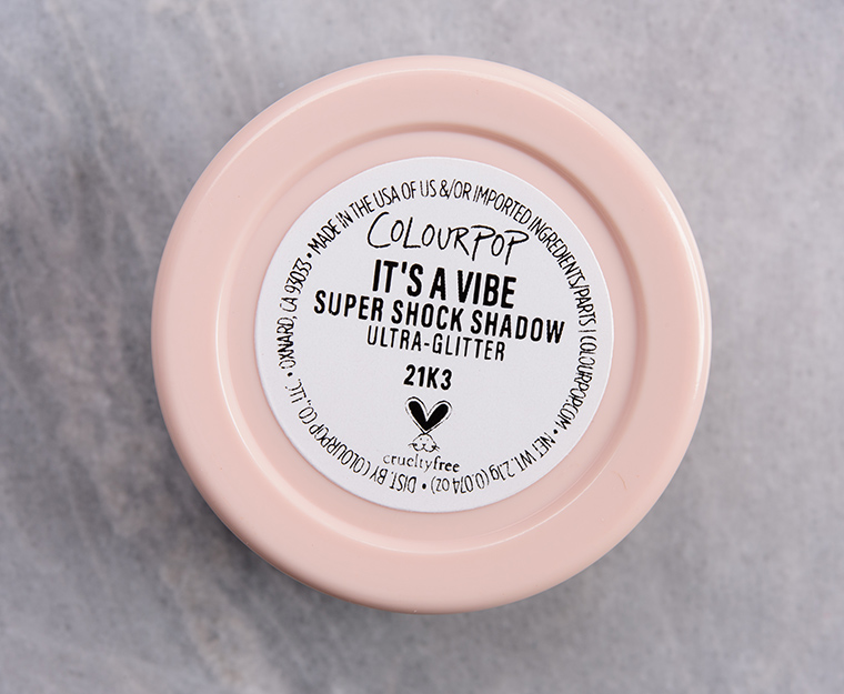 ColourPop It's a Vibe Super Shock Shadow