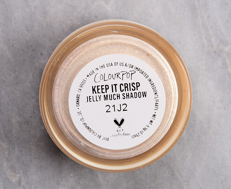 ColourPop Keep It Crisp Jelly Much Eyeshadow
