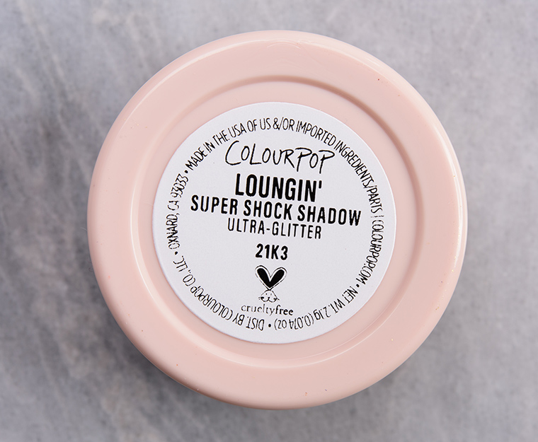 ColourPop Loungin' Super Shock Shadow