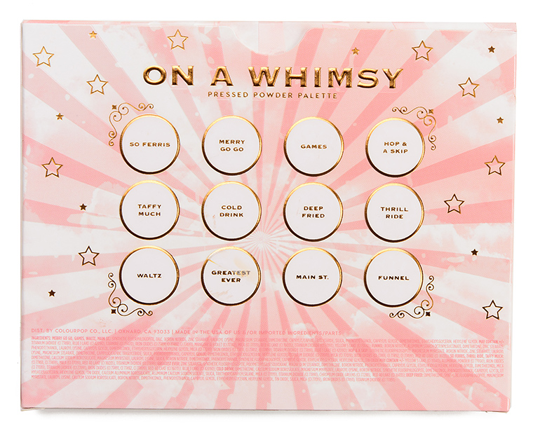 ColourPop On a Whimsy 12-Pan Pressed Shadow Palette