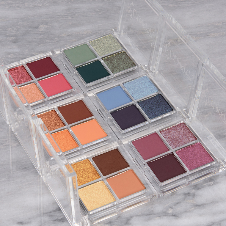 ColourPop Stay Jewel Eyeshadow Quad Swatches