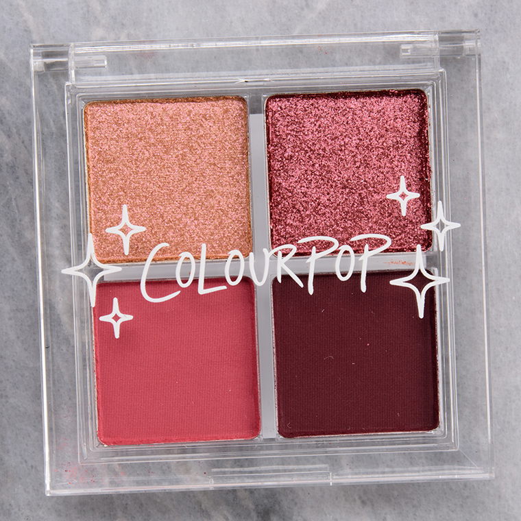 ColourPop Really Ruby Pressed Powder Shadow Quad