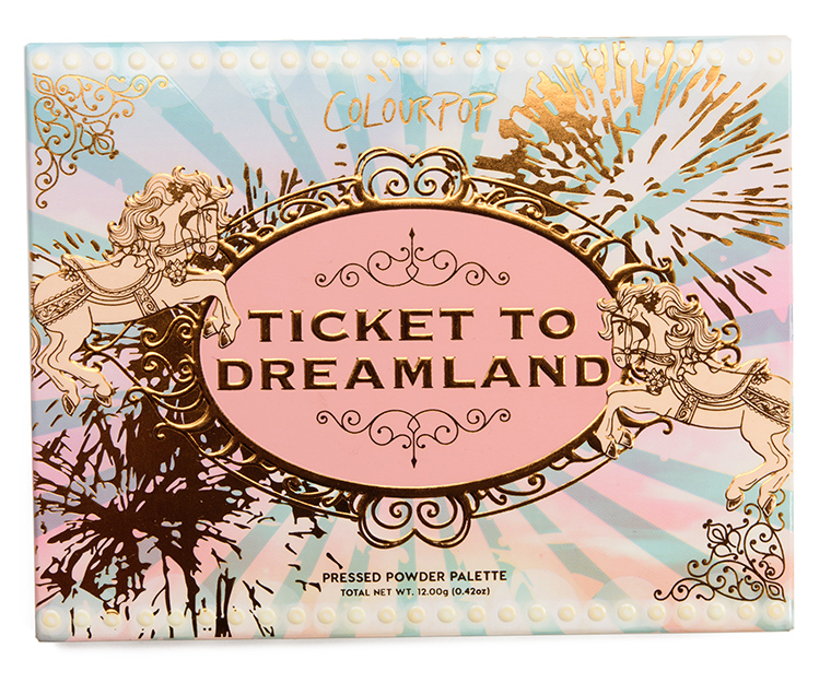 ColourPop Ticket to Dreamland 12-Pan Pressed Shadow Palette