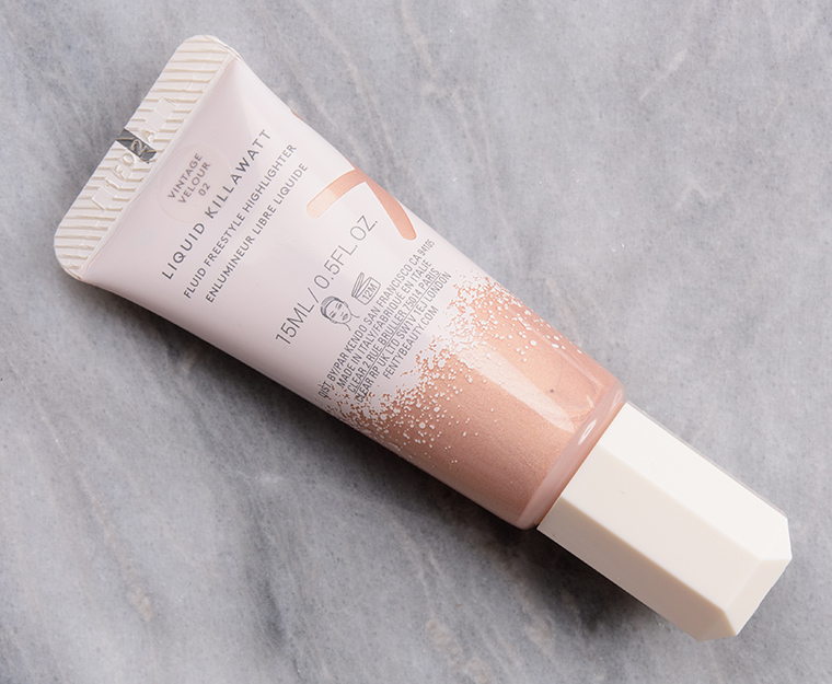 Fenty Beauty Vintage Velour Liquid Killawatt Fluid Freestyle Highlighter