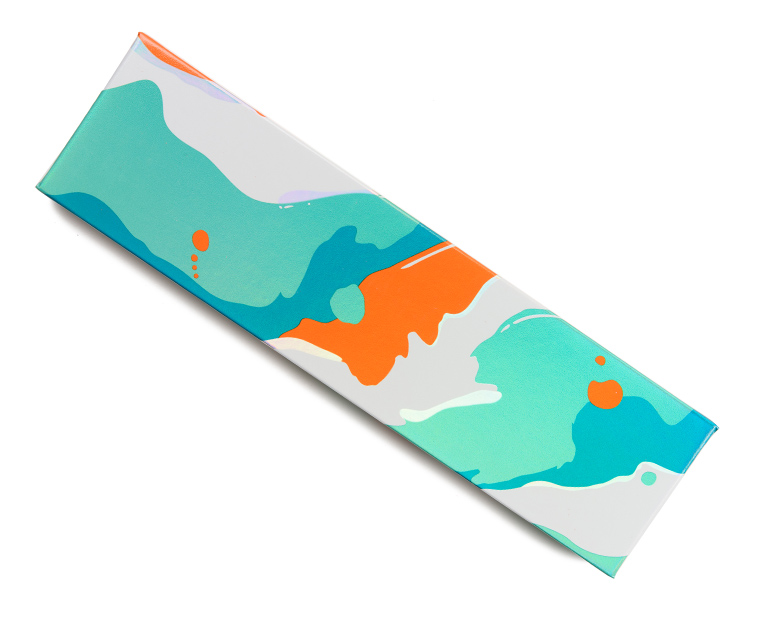 Kaleidos Electro-Turquoise Futurism Eyeshadow Palette