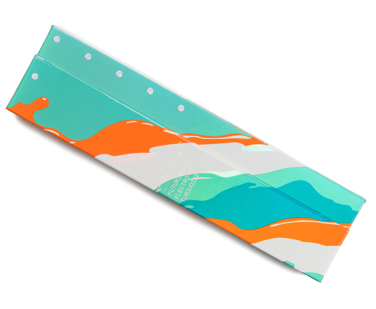 Kaleidos Electro-Turquoise Futurism Eyeshadow Palette