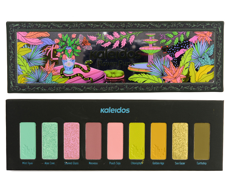 Kaleidos Flower Punk 9-Pan Eyeshadow Palette