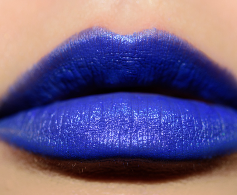 MAC Canal Blue Lipstick