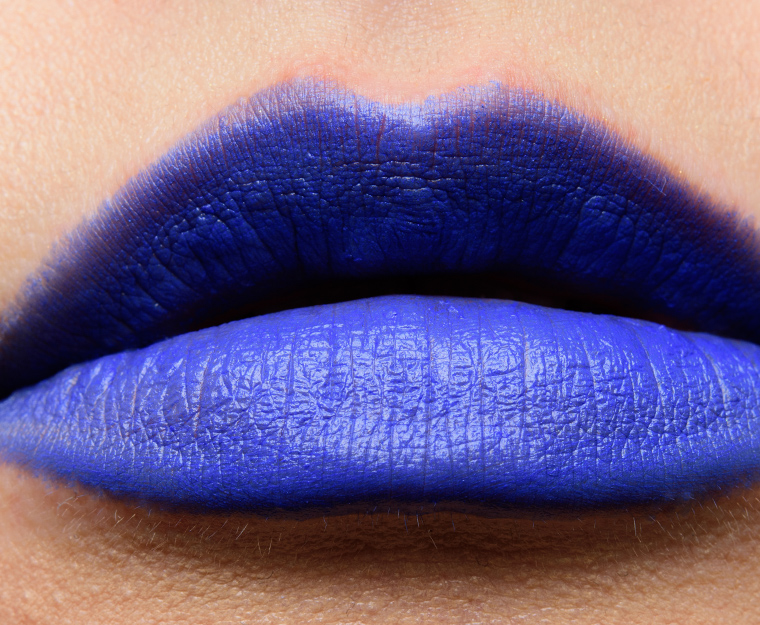 MAC Canal Blue Lipstick