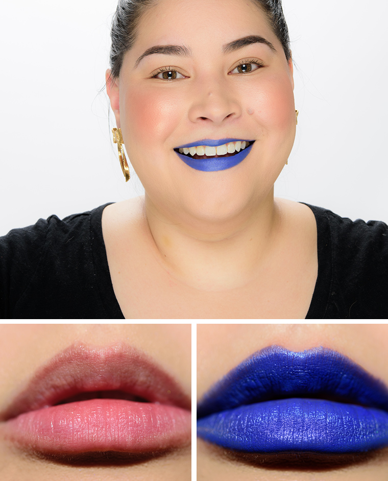 MAC Canal Blue Lipstick