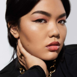 Model wears Vintage Velour