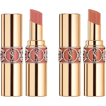 NEW YSL ROUGE VOLUPTÉ CANDY GLAZE, Swatches & try-on