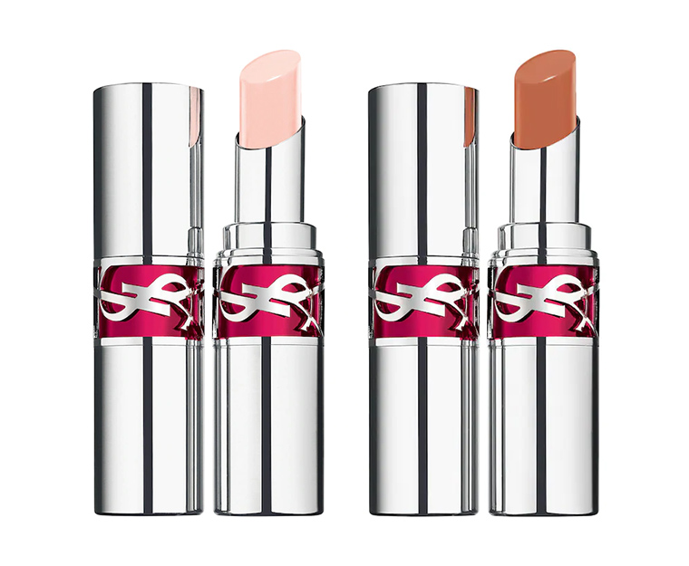 YSL Sweet Pink + Nude Pleasure