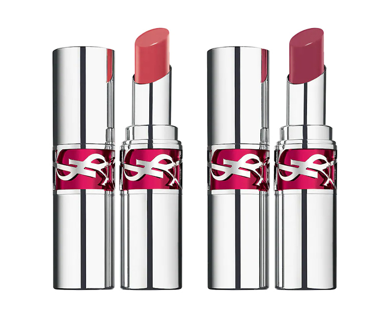YSL Pink Satisfaction + Burgundy Temptation