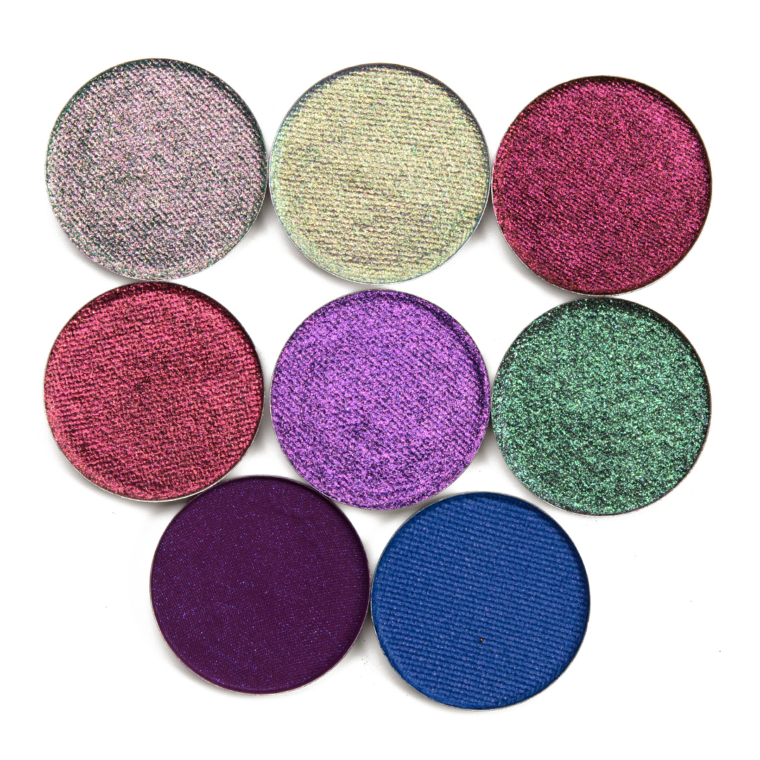 Terra Moons Holiday 2021 Eyeshadow Swatches (x8)
