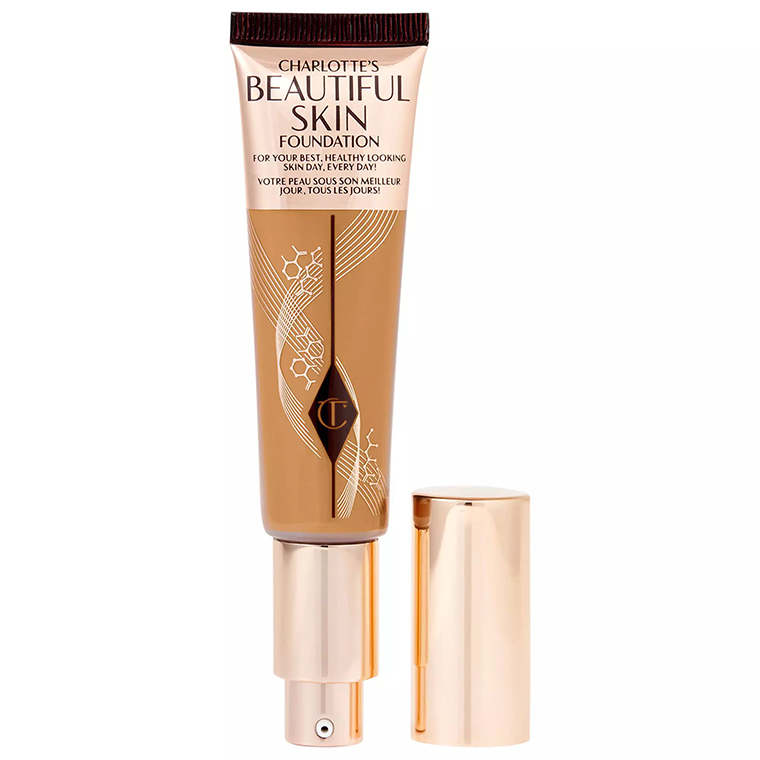 Charlotte Tilbury 10 Warm Beautiful Skin Medium Coverage Liquid Foundation