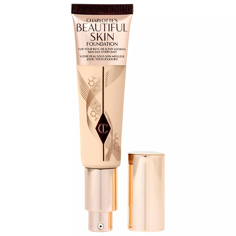 Charlotte Tilbury 2 Warm Beautiful Skin Medium Coverage Liquid Foundation