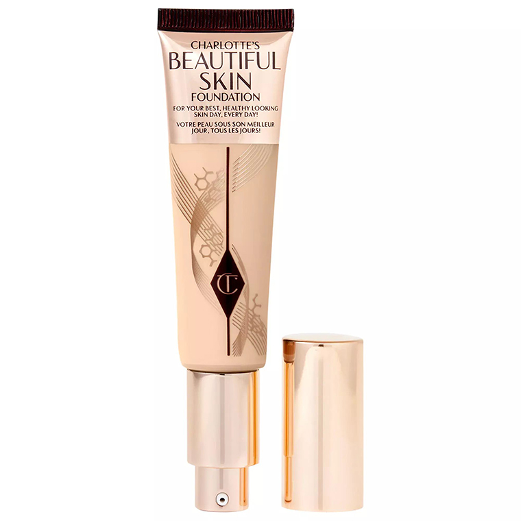 Charlotte Tilbury 4 Neutral Beautiful Skin Medium Coverage Liquid Foundation