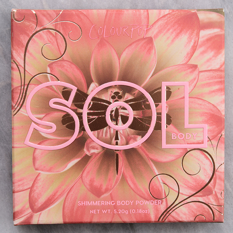 Sol Body Bronze Hour Shimmering Body Powder