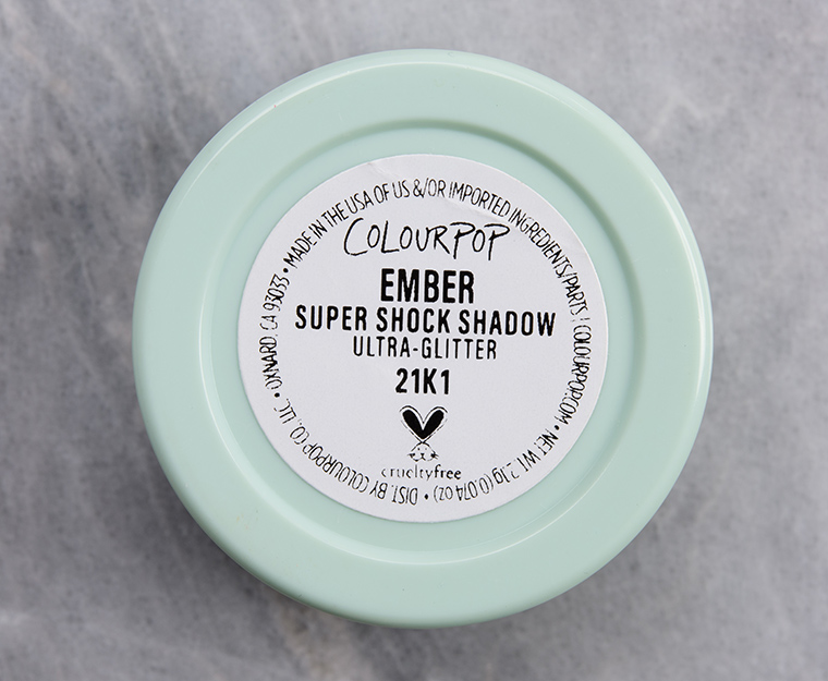 ColourPop Ember Super Shock Shadow