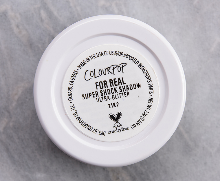 ColourPop For Real Super Shock Shadow