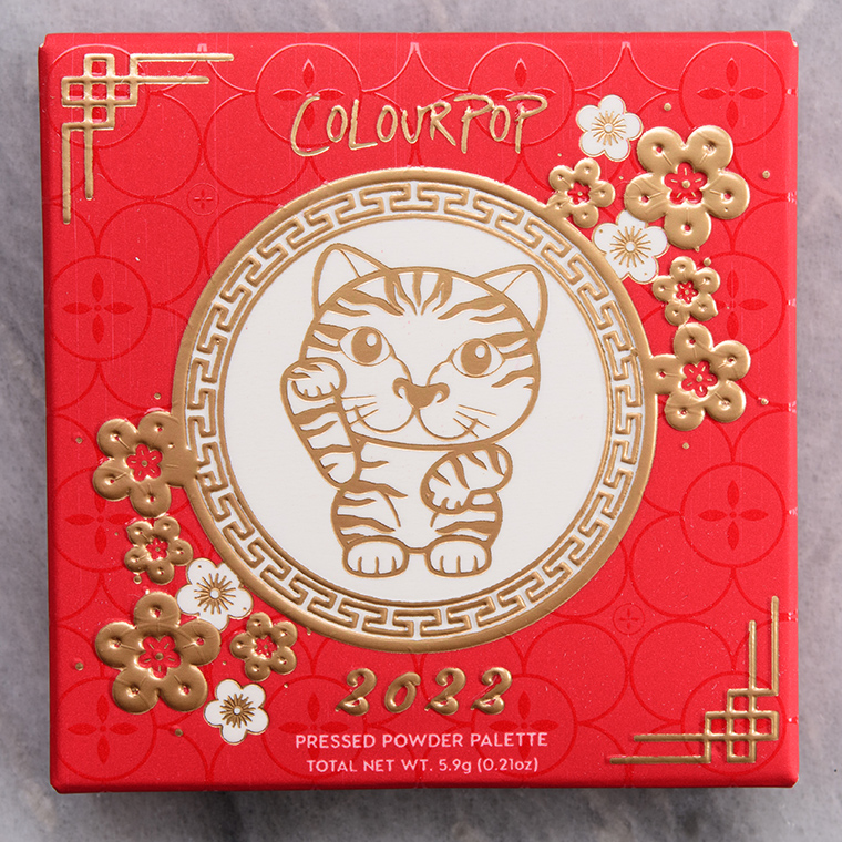 ColourPop Get 'Em Tiger Pressed Powder Shadow Quad