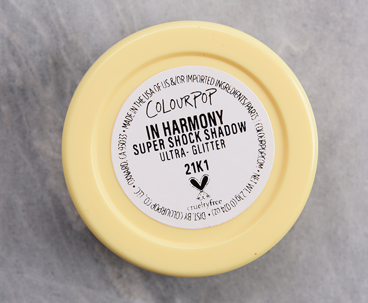 ColourPop Harmony Super Shock Shadow