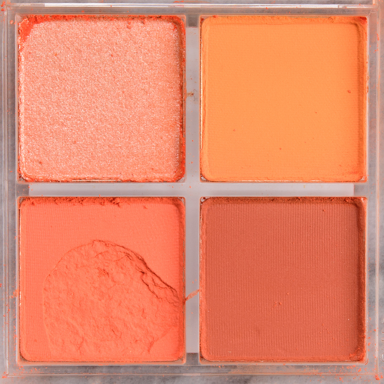 ColourPop On the Mango Pressed Powder Shadow Quad
