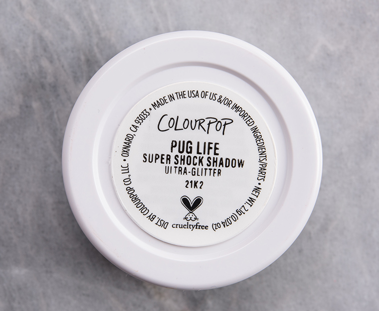 ColourPop Pug Life Super Shock Shadow