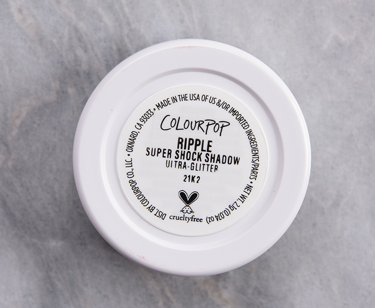 ColourPop Ripple Super Shock Shadow
