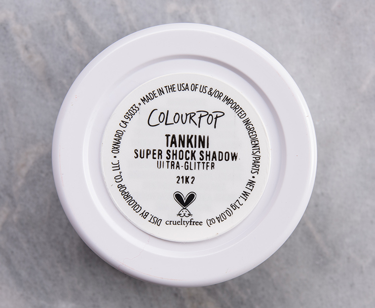 ColourPop Tankini Super Shock Shadow