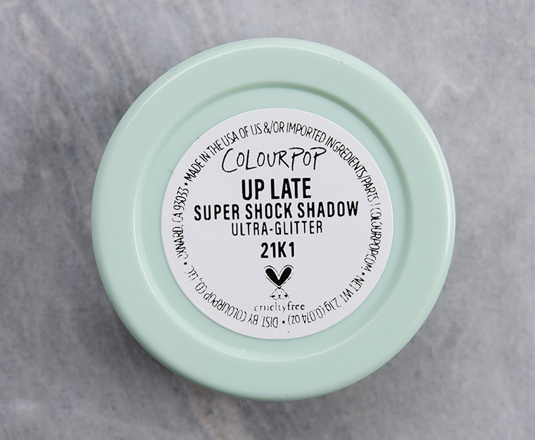 ColourPop Up Late Super Shock Shadow